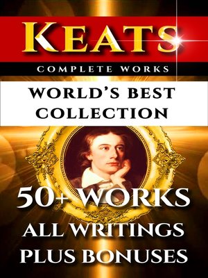 cover image of John Keats Complete Works – World's Best Collection
